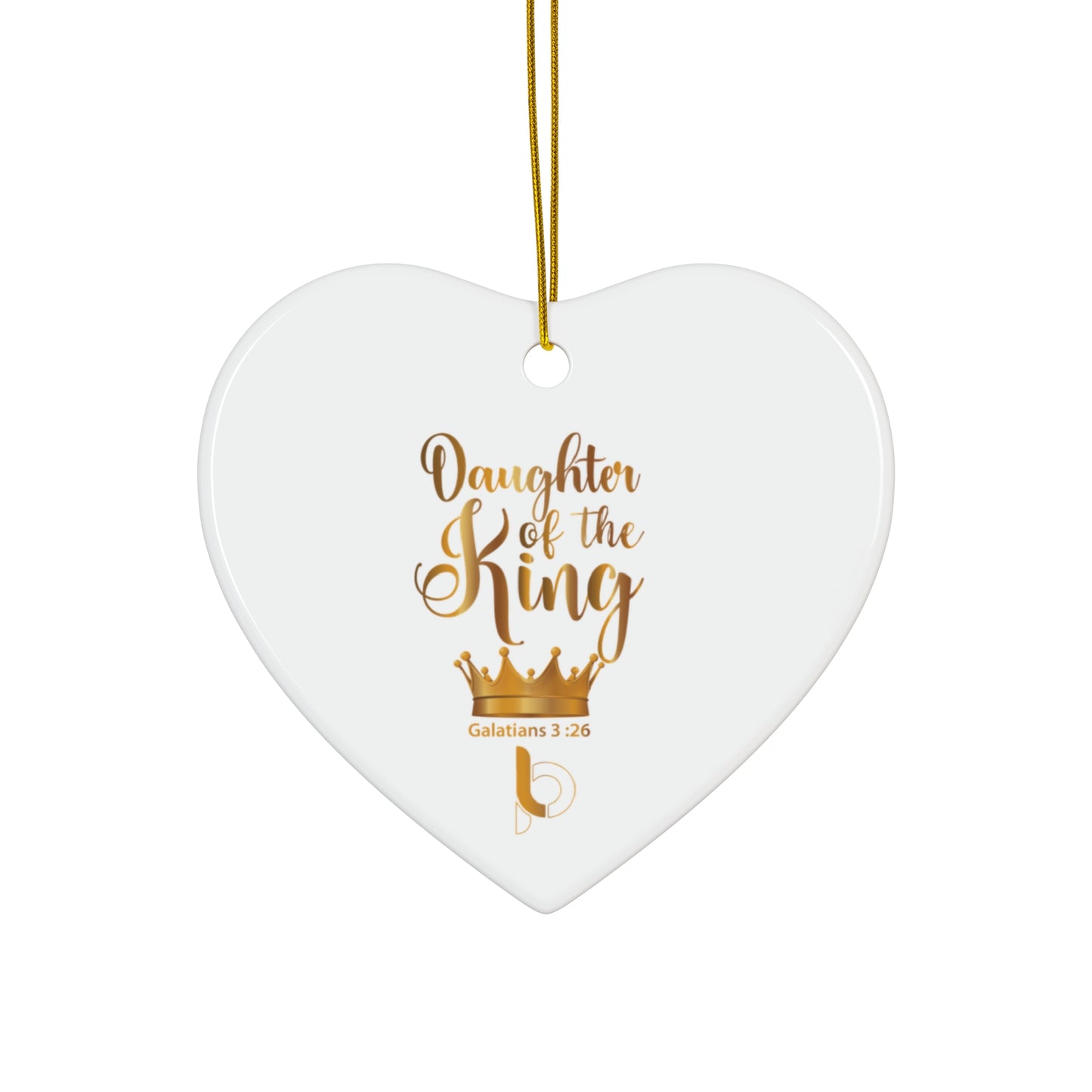 Ceramic Daughter Of The King Ornaments
