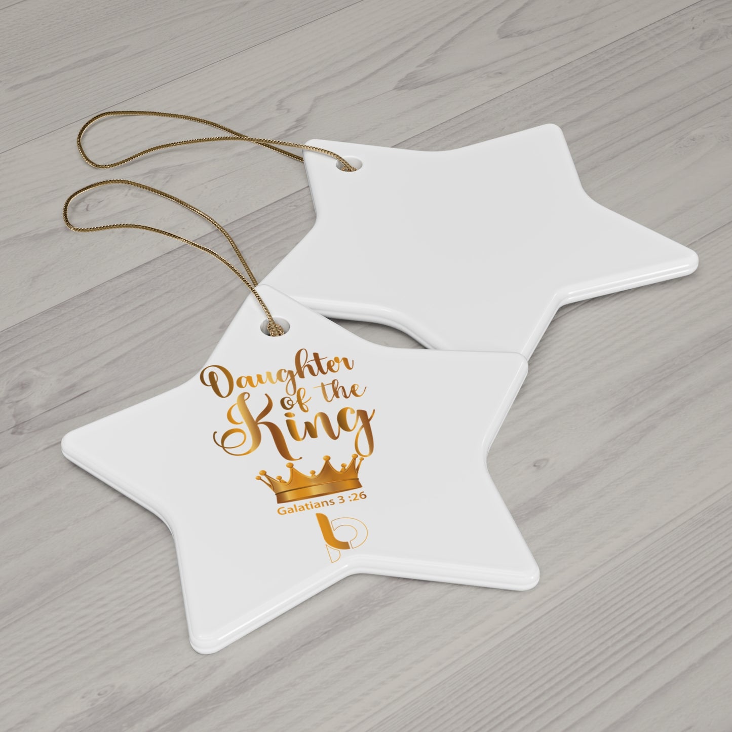 Ceramic Daughter Of The King Ornaments
