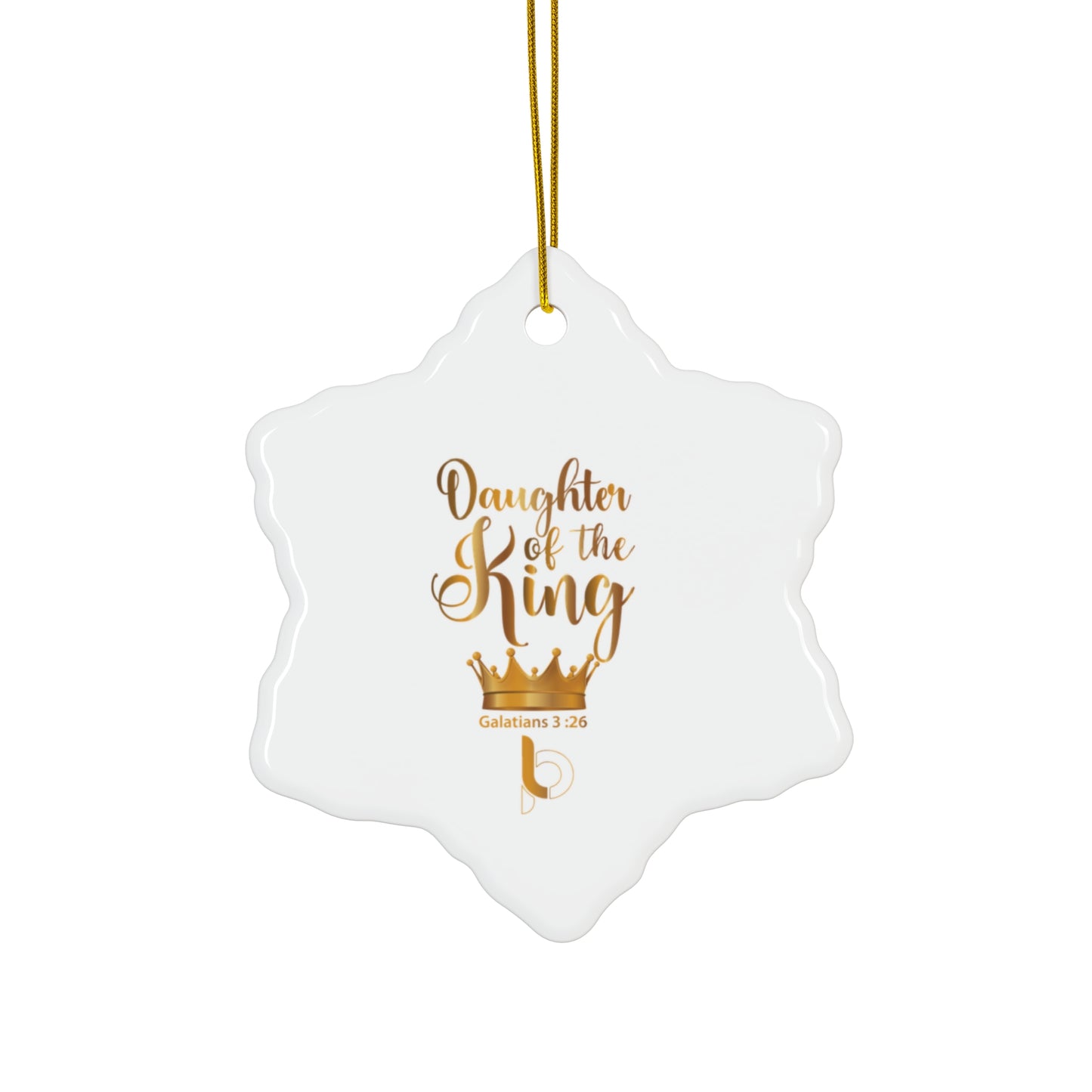 Ceramic Daughter Of The King Ornaments