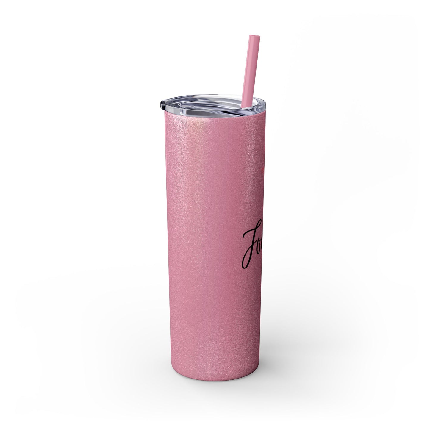 Forgiven Skinny Tumbler with Straw, 20oz