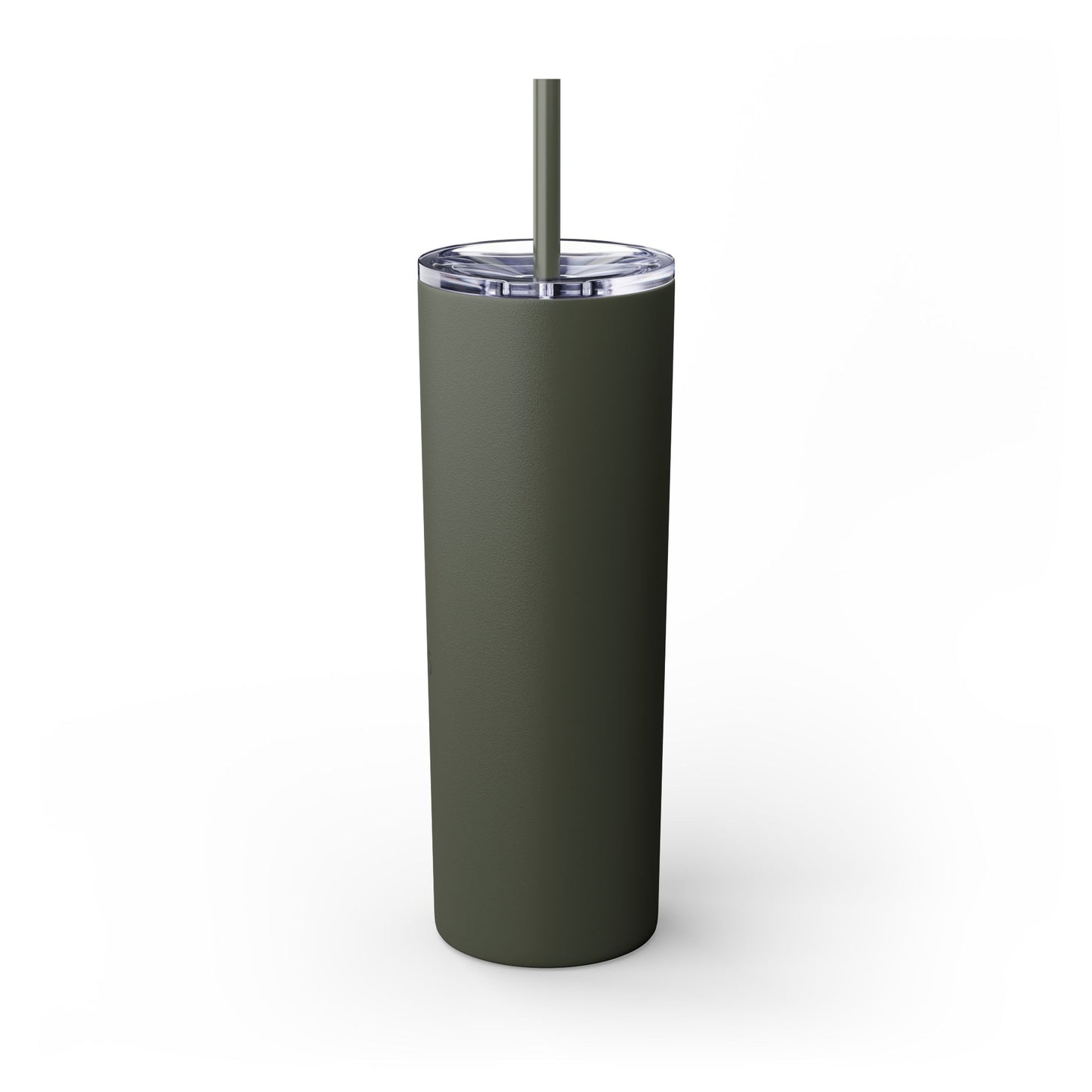Forgiven Skinny Tumbler with Straw, 20oz
