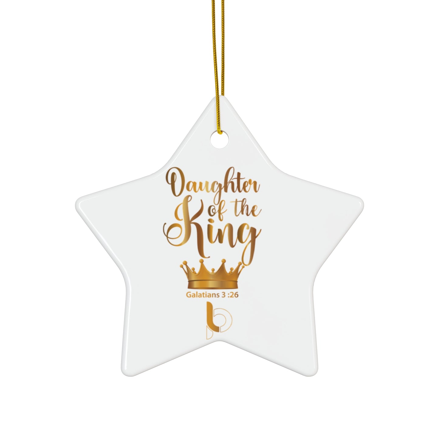 Ceramic Daughter Of The King Ornaments