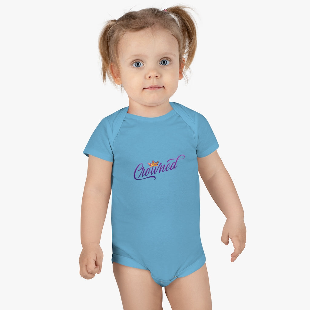 Crowned Baby Short Sleeve Onesie®