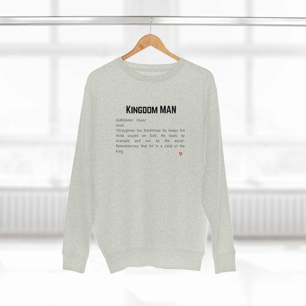 Kingdom Man Unisex Premium Crewneck Sweatshirt