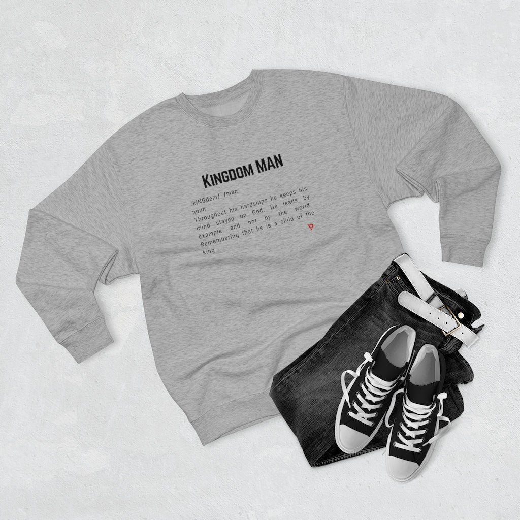 Kingdom Man Unisex Premium Crewneck Sweatshirt