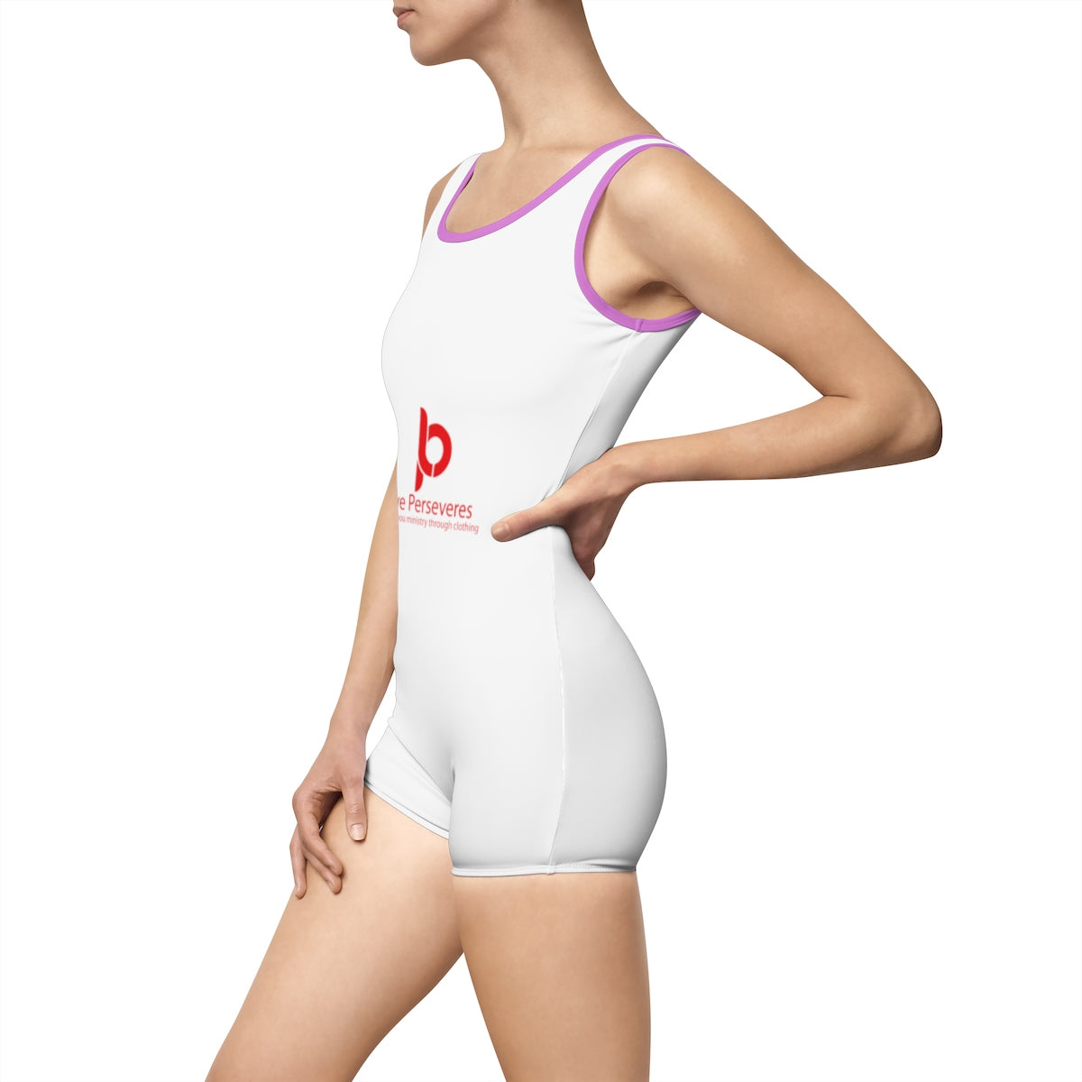 Love Perseveres Women's Vintage Swimsuit