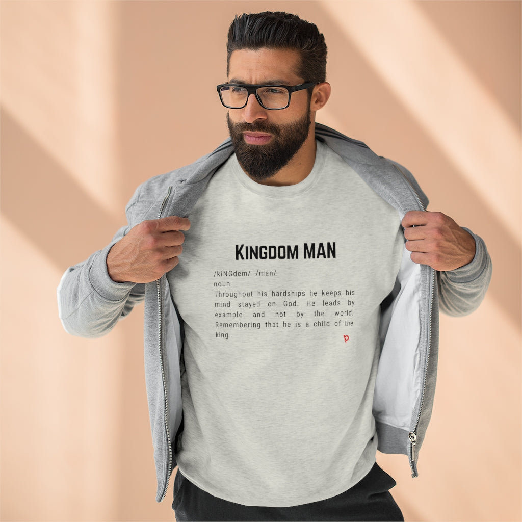 Kingdom Man Unisex Premium Crewneck Sweatshirt