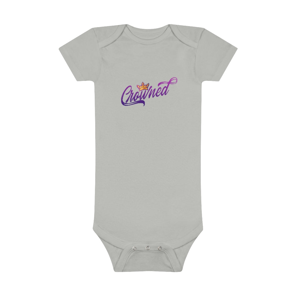 Crowned Baby Short Sleeve Onesie®