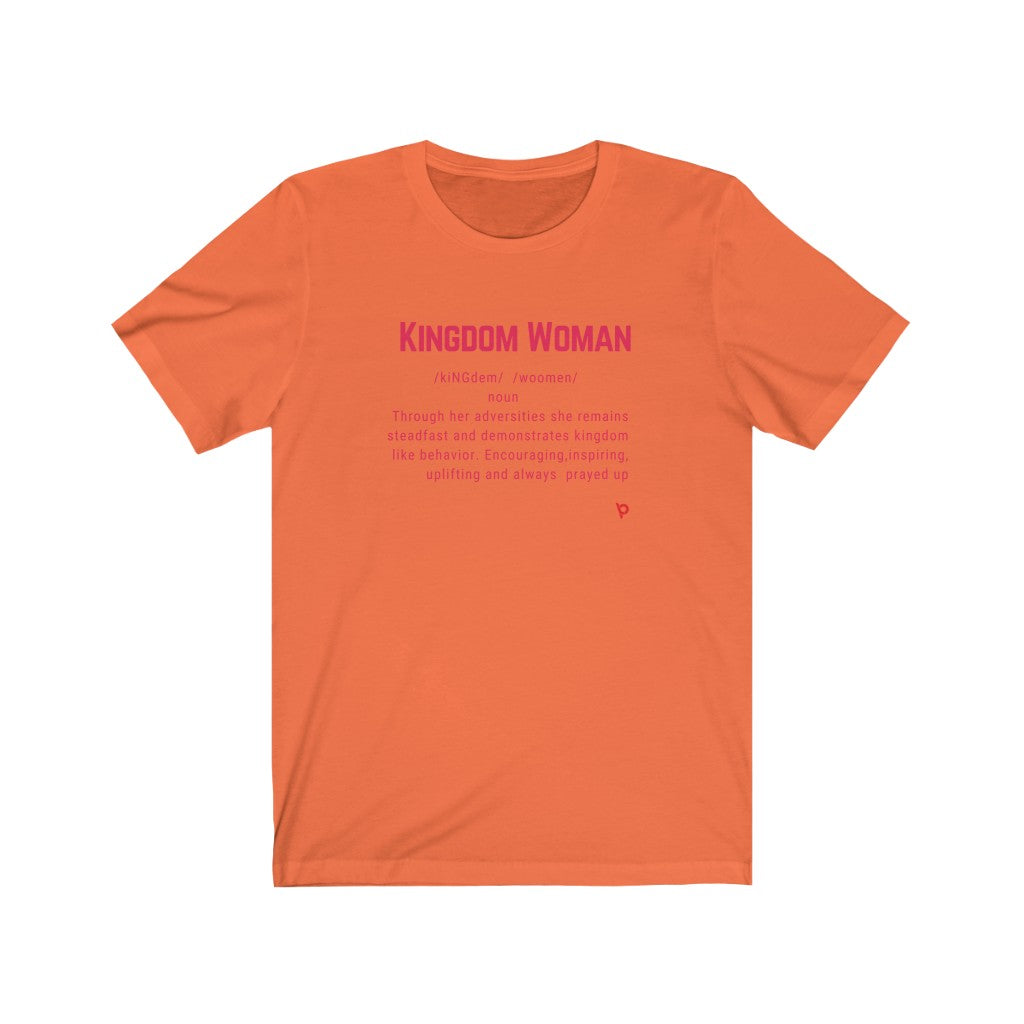 Kingdom Woman Tee Unisex Jersey Short Sleeve Tee
