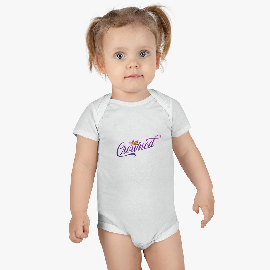 Crowned Baby Short Sleeve Onesie®