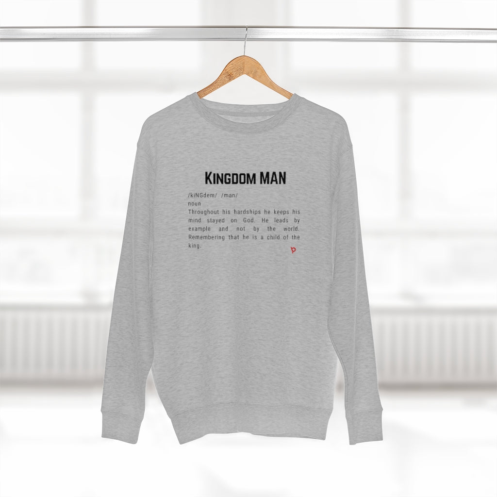 Kingdom Man Unisex Premium Crewneck Sweatshirt
