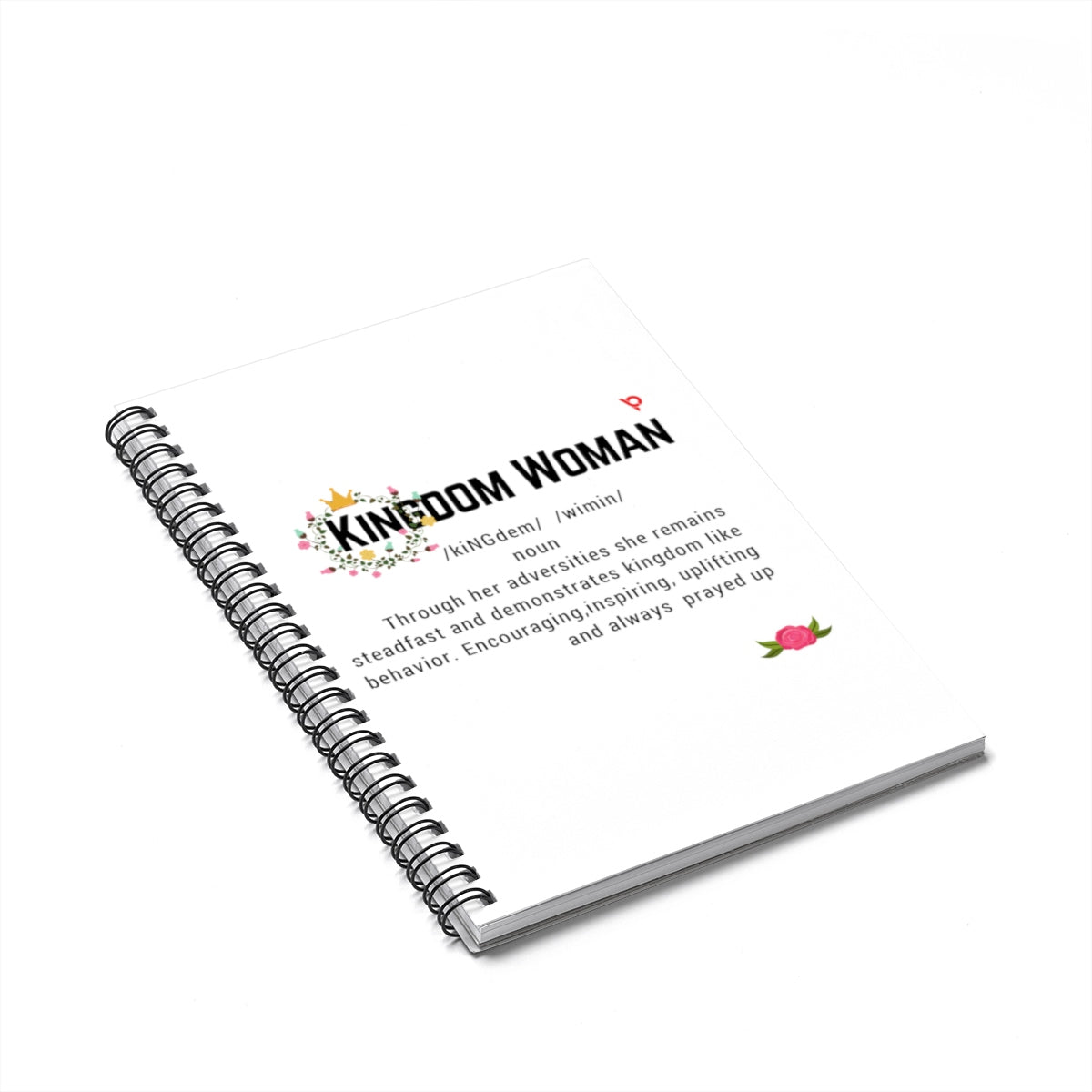 Kingdom Woman Spiral Notebook