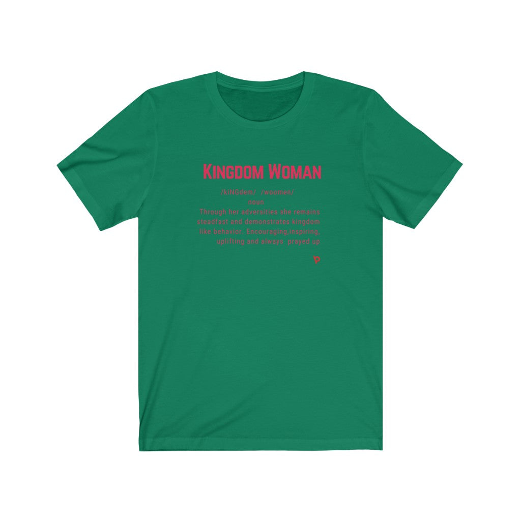 Kingdom Woman Tee Unisex Jersey Short Sleeve Tee