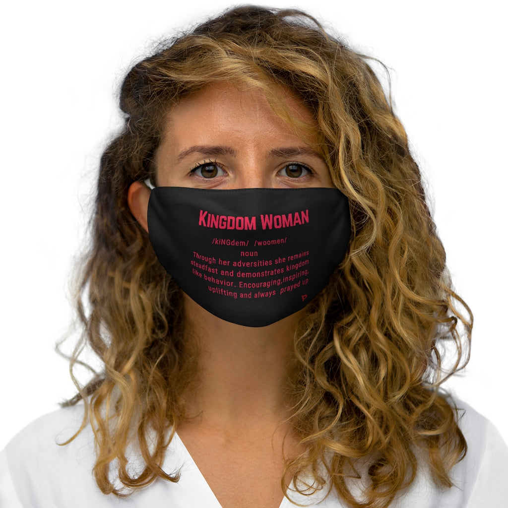 Kingdom Woman Mask Snug-Fit Polyester Face Mask