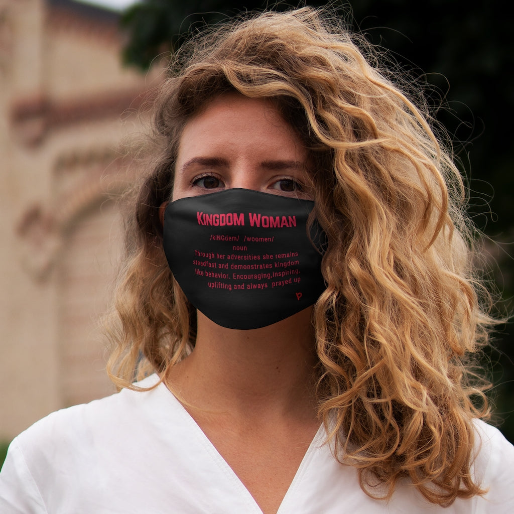 Kingdom Woman Mask Snug-Fit Polyester Face Mask