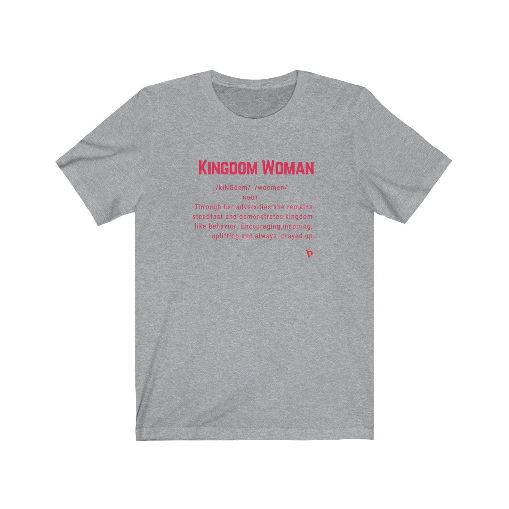 Kingdom Woman Tee Unisex Jersey Short Sleeve Tee