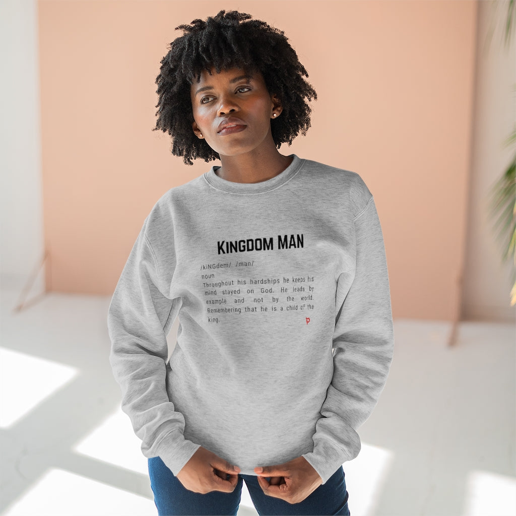 Kingdom Man Unisex Premium Crewneck Sweatshirt