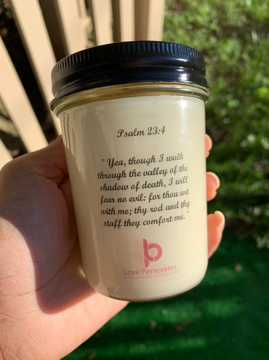 Psalm 23 : 4 Candle