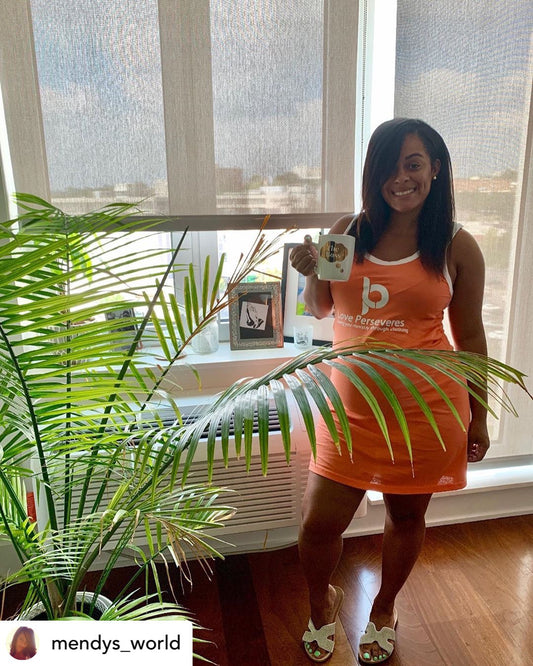 Orange Love Perseveres Signature Dress