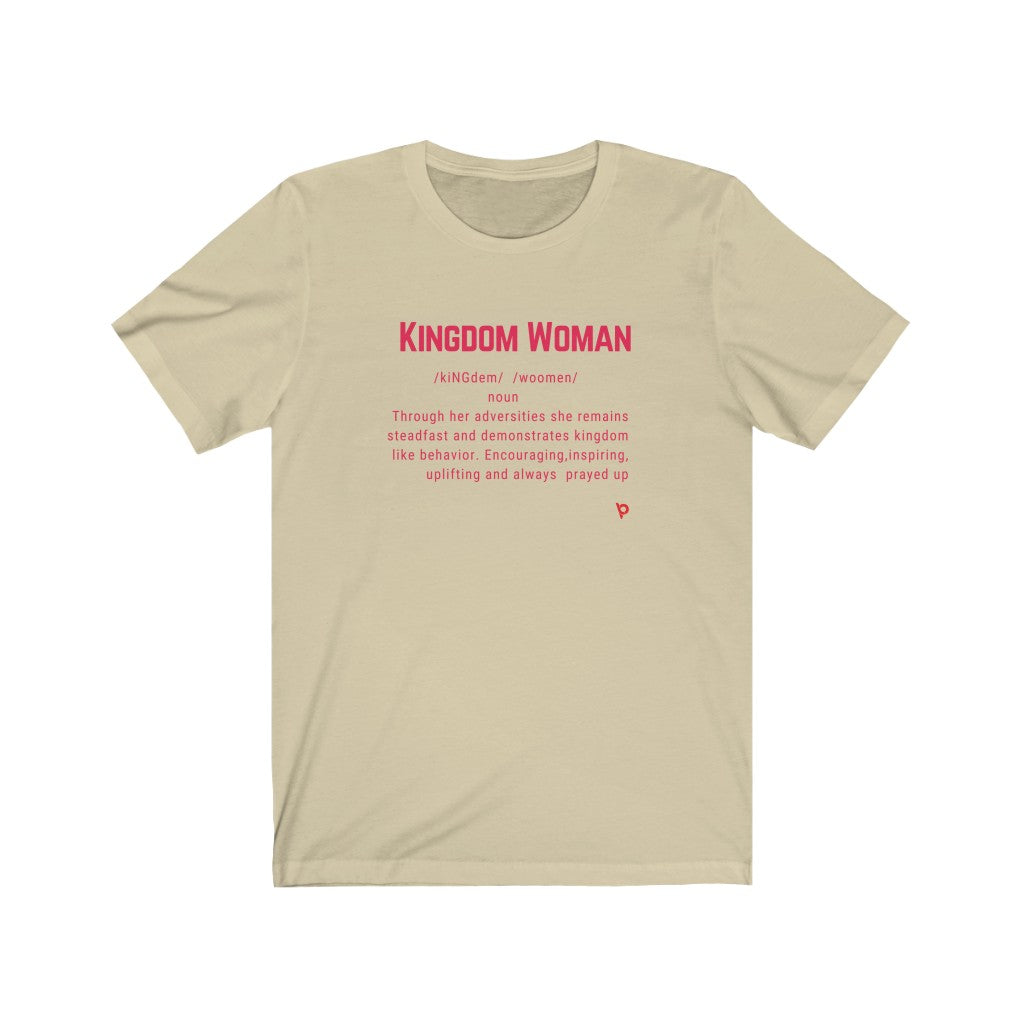 Kingdom Woman Tee Unisex Jersey Short Sleeve Tee