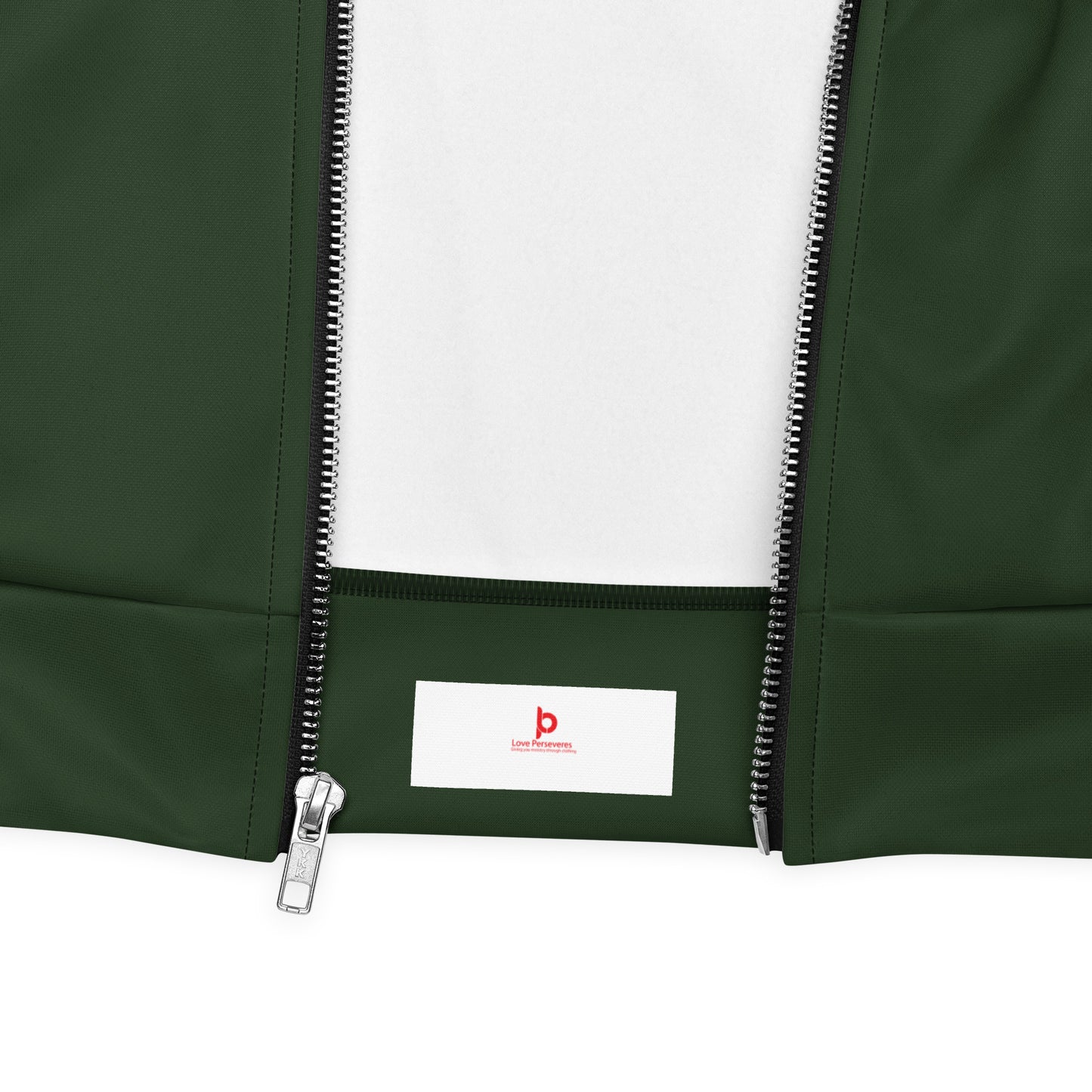 Forgiven Unisex Bomber Jacket Hunter Green