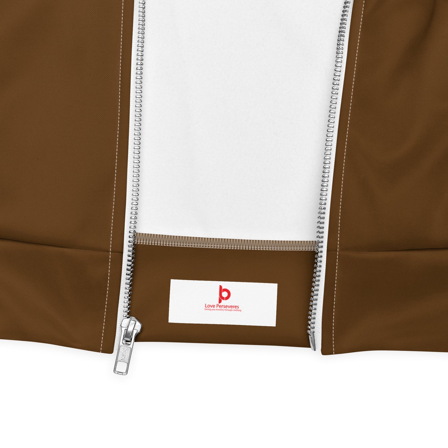 Forgiven Unisex Bomber Jacket Brown