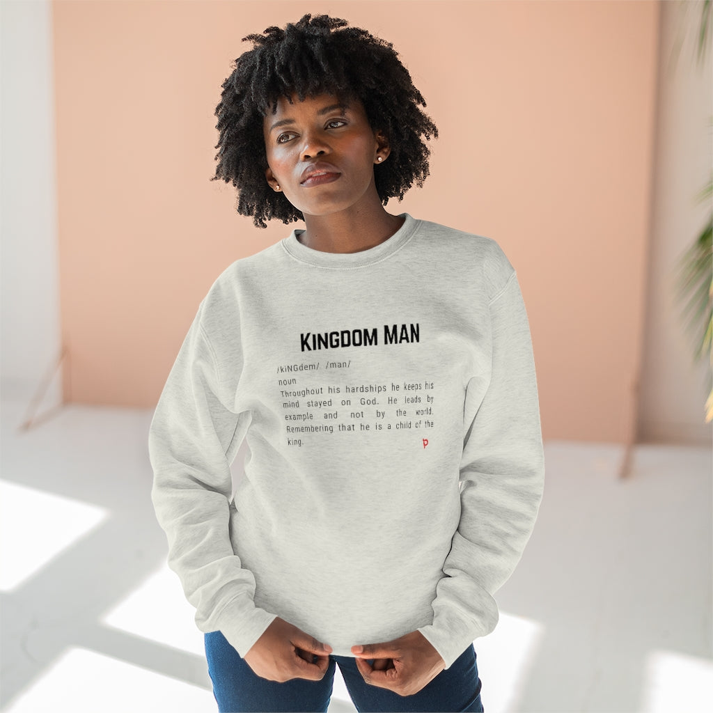 Kingdom Man Unisex Premium Crewneck Sweatshirt