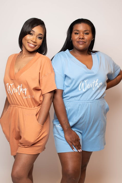 Worthy Romper Short Set