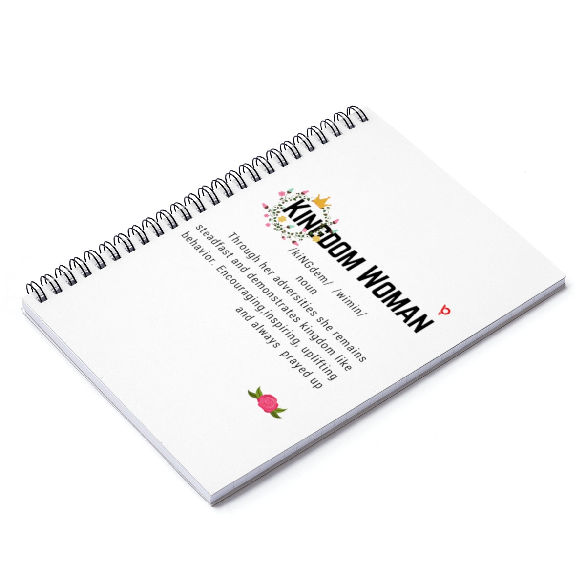 Kingdom Woman Spiral Notebook