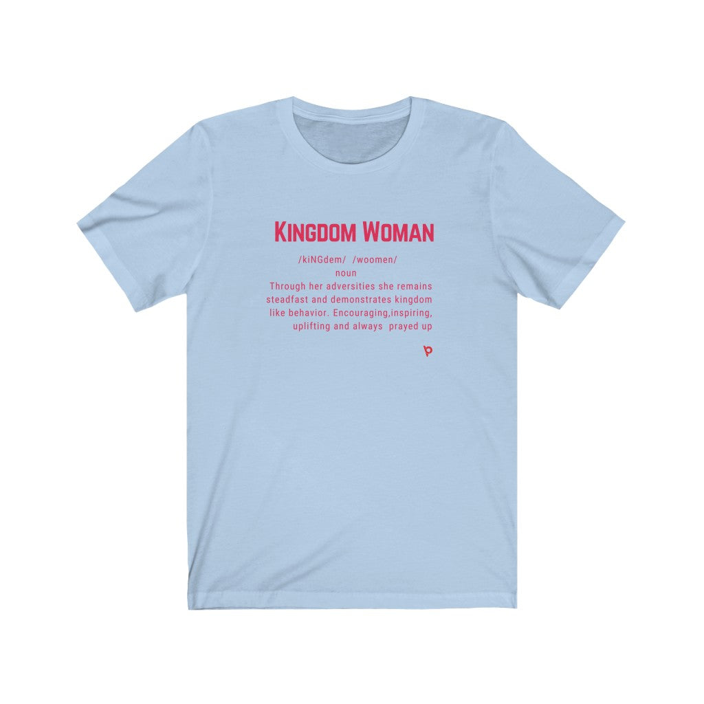 Kingdom Woman Tee Unisex Jersey Short Sleeve Tee