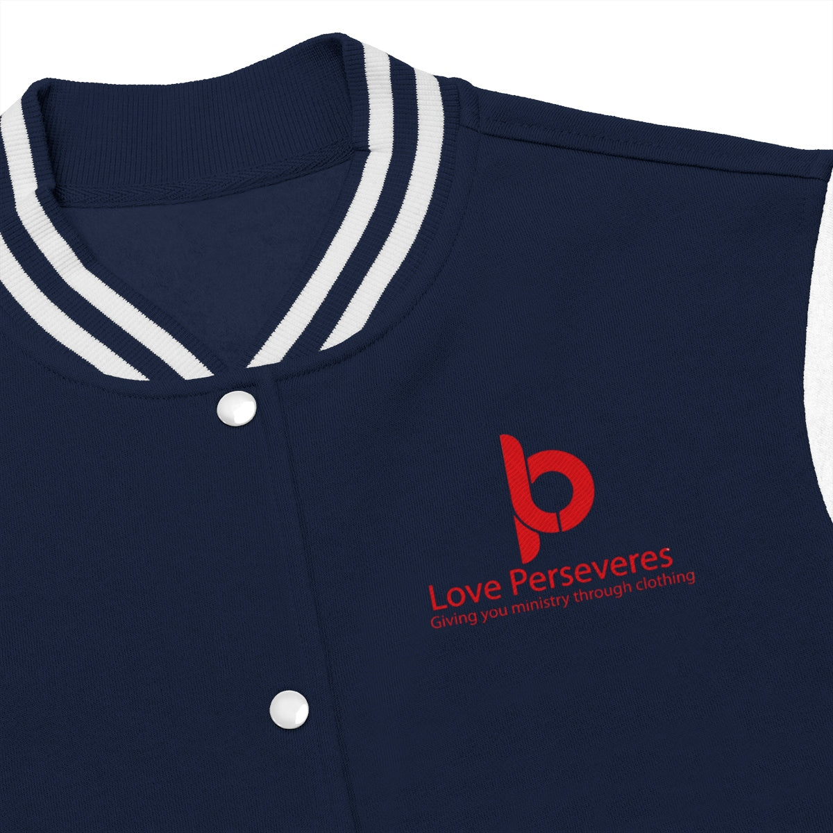 Love Perseveres Women's Varsity Jacket