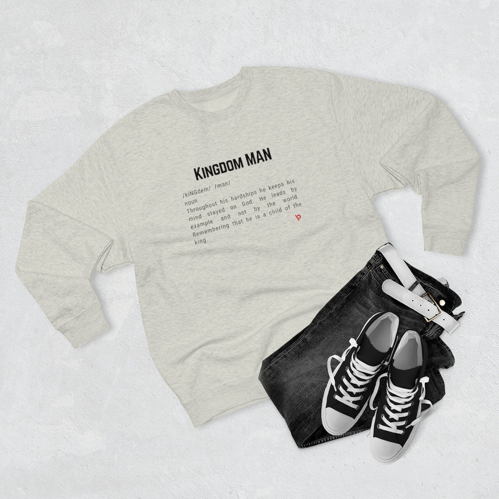 Kingdom Man Unisex Premium Crewneck Sweatshirt