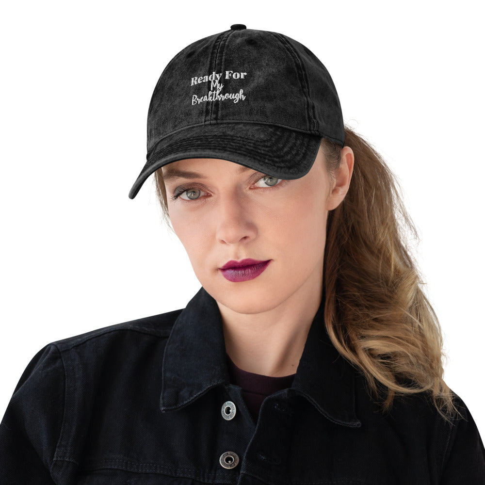 Ready Vintage Cotton Twill Cap