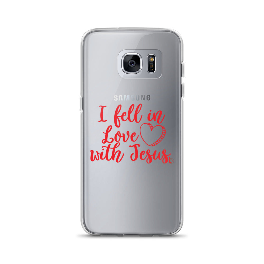 I Fell In Love With Jesus Samsung Case