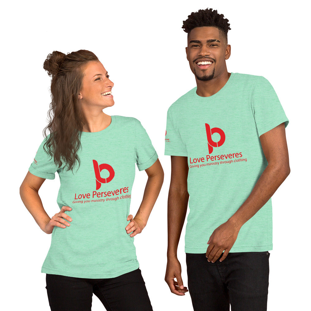 Flavors Love Perseveres Short-Sleeve Unisex T-Shirt