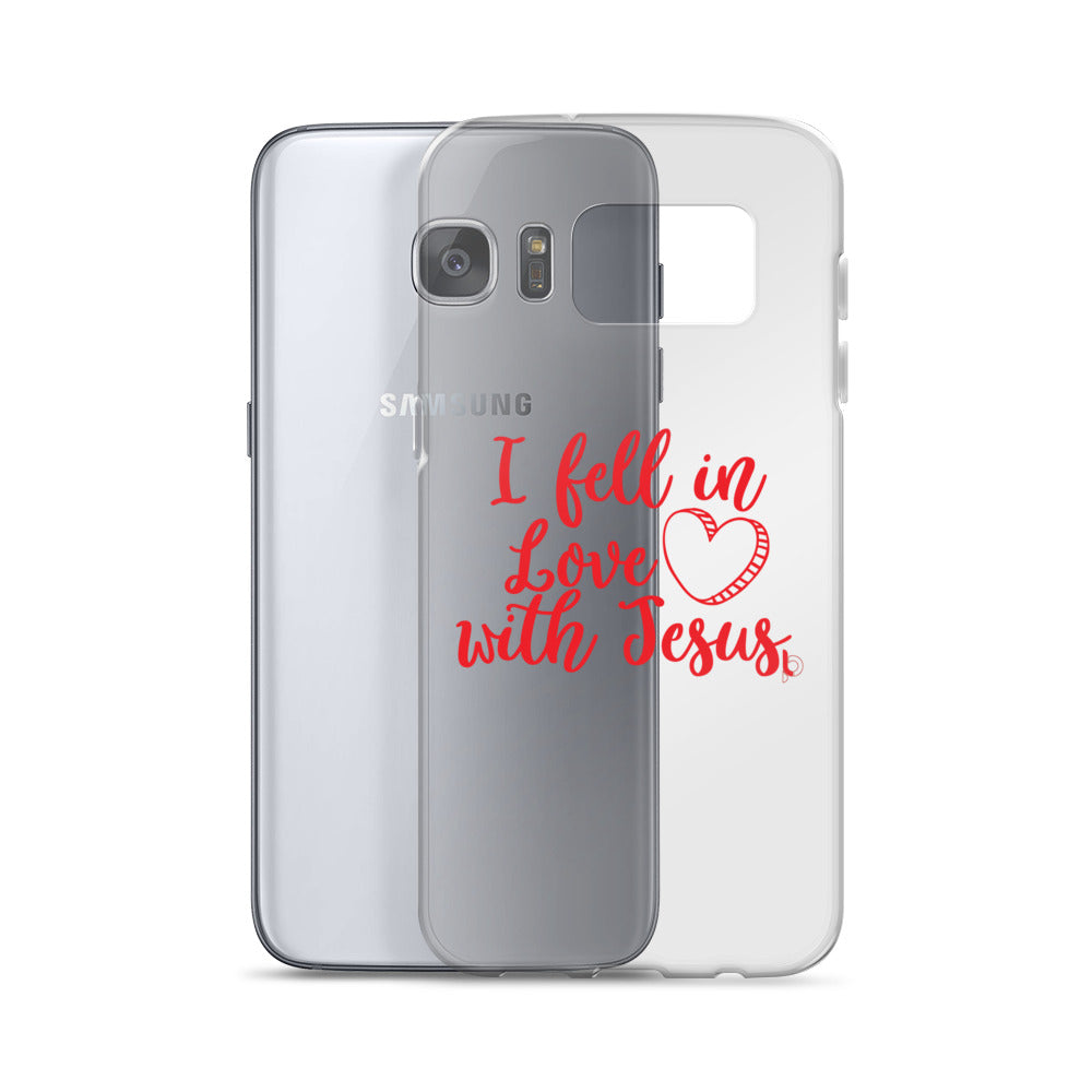 I Fell In Love With Jesus Samsung Case