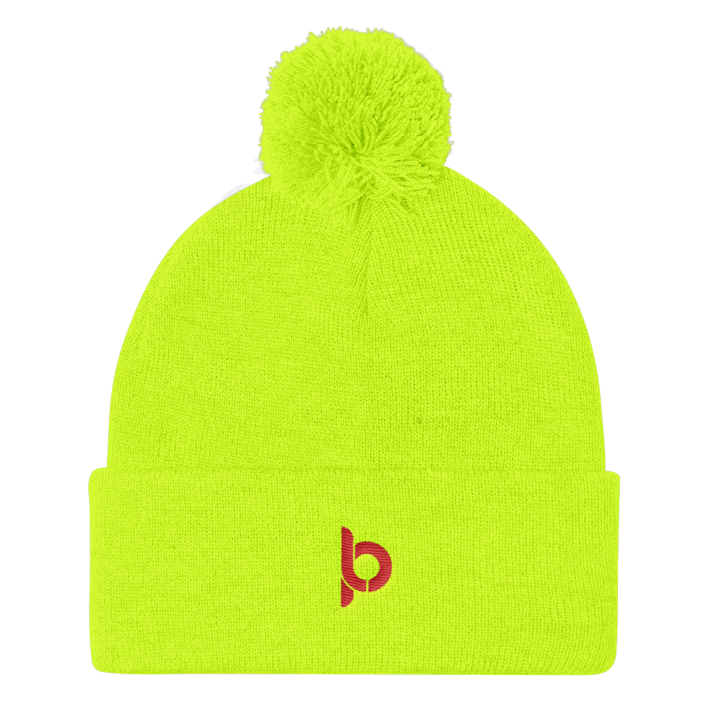 Love Perseveres Pom Pom Knit Cap