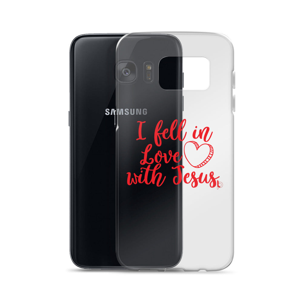 I Fell In Love With Jesus Samsung Case