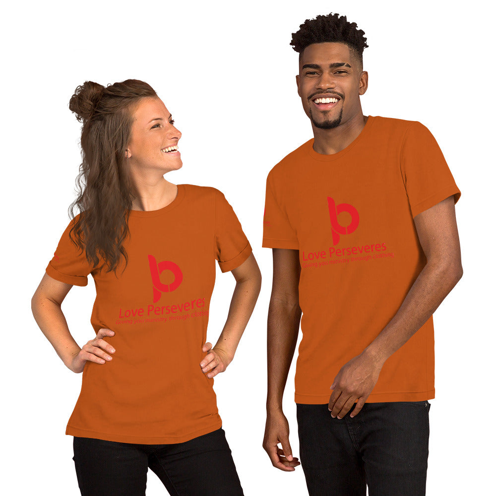 Flavors Love Perseveres Short-Sleeve Unisex T-Shirt