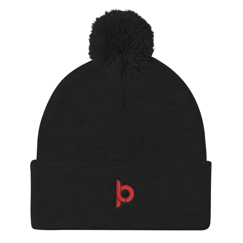 Love Perseveres Pom Pom Knit Cap