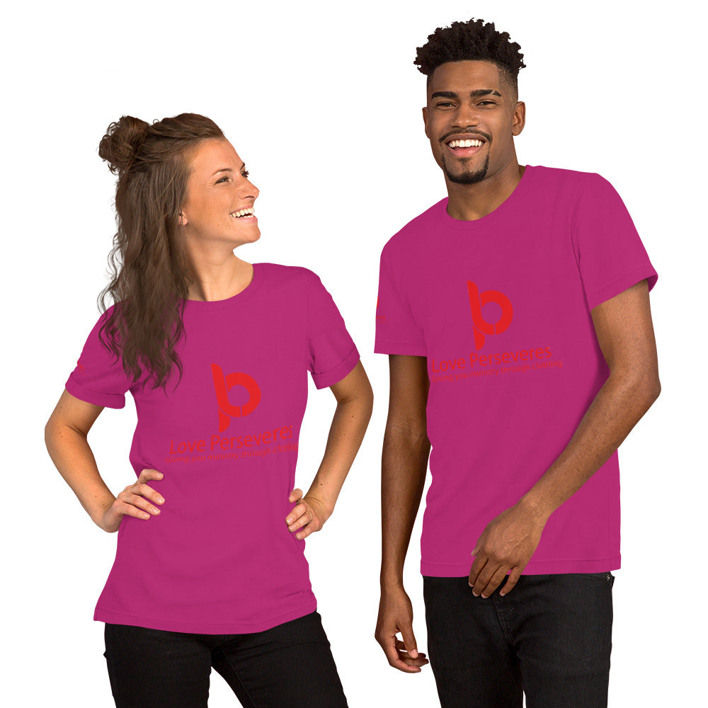 Flavors Love Perseveres Short-Sleeve Unisex T-Shirt