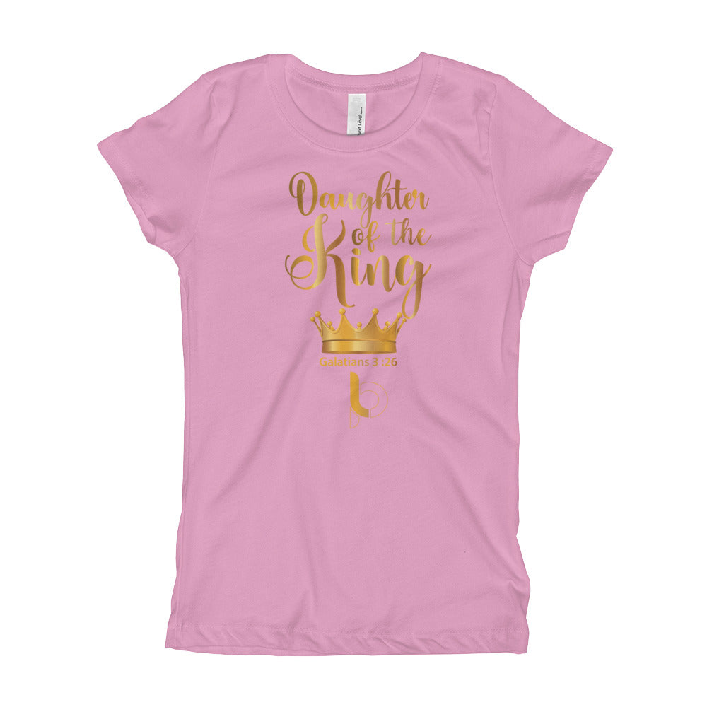 Girl's T-Shirt Daughter Of The King !