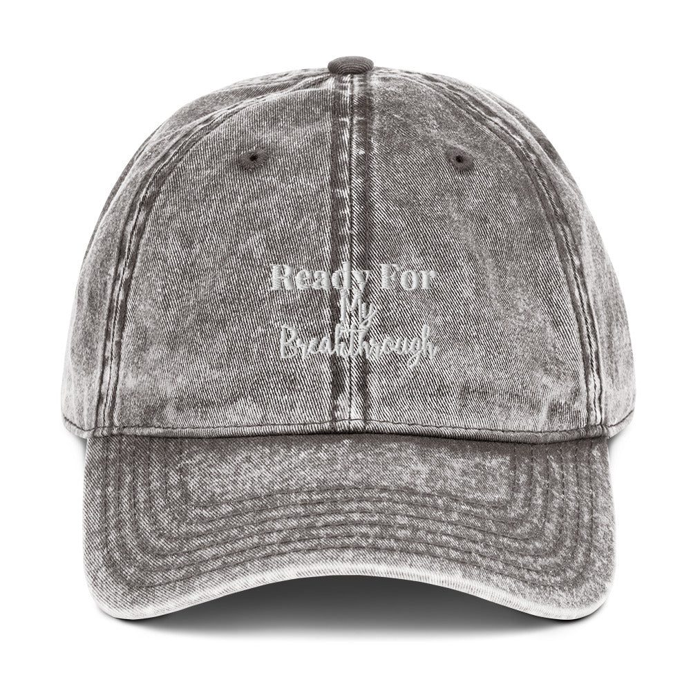 Ready Vintage Cotton Twill Cap