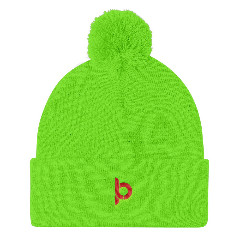 Love Perseveres Pom Pom Knit Cap