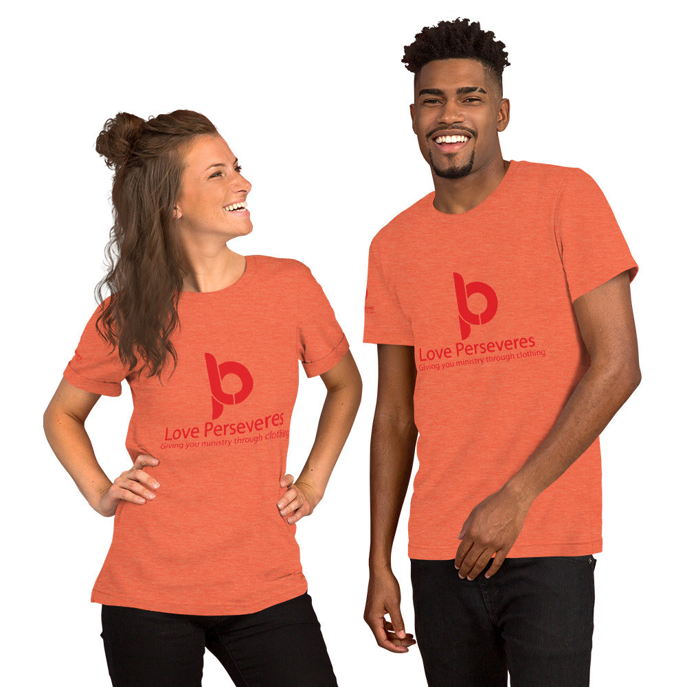 Flavors Love Perseveres Short-Sleeve Unisex T-Shirt