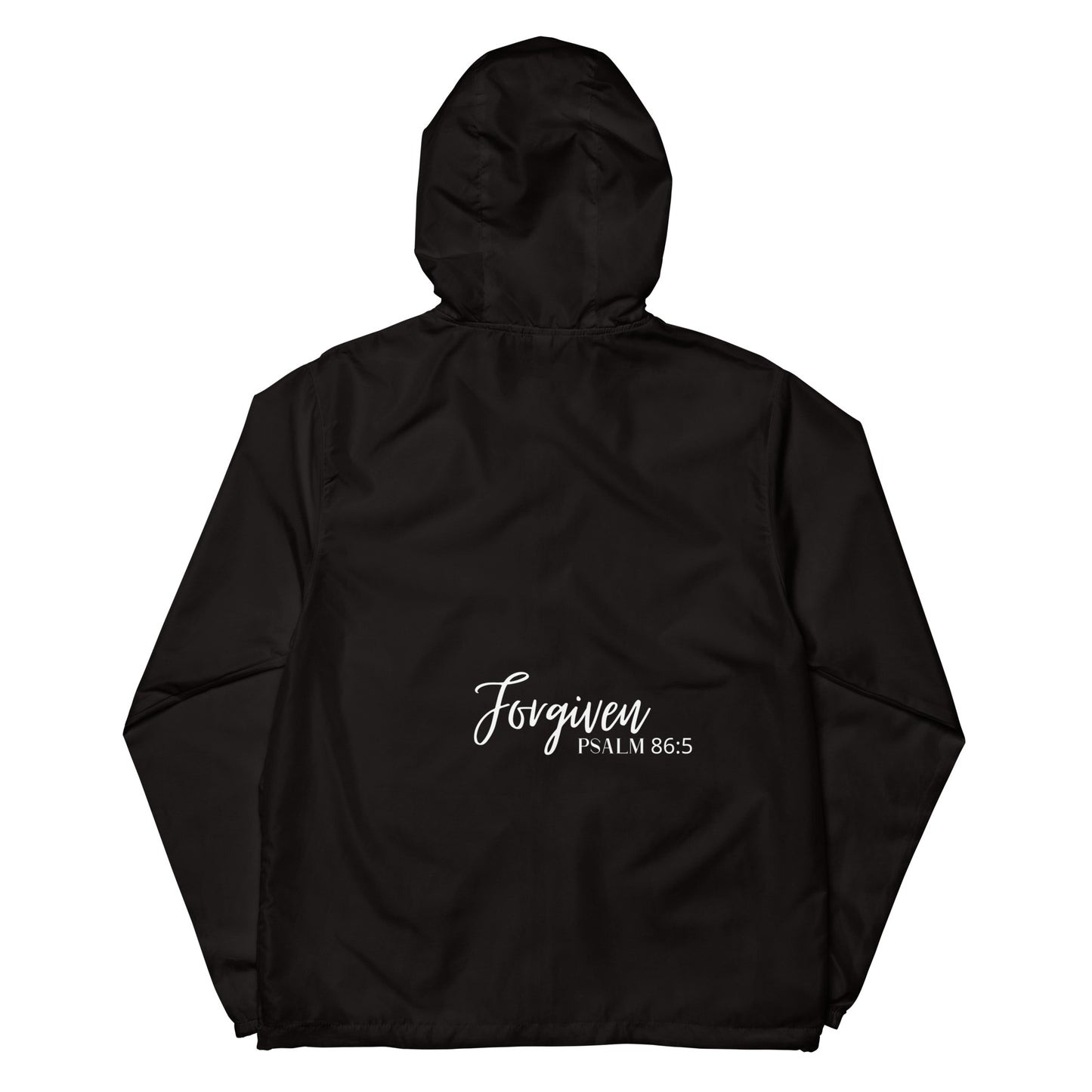 Forgiven Unisex lightweight zip up windbreaker