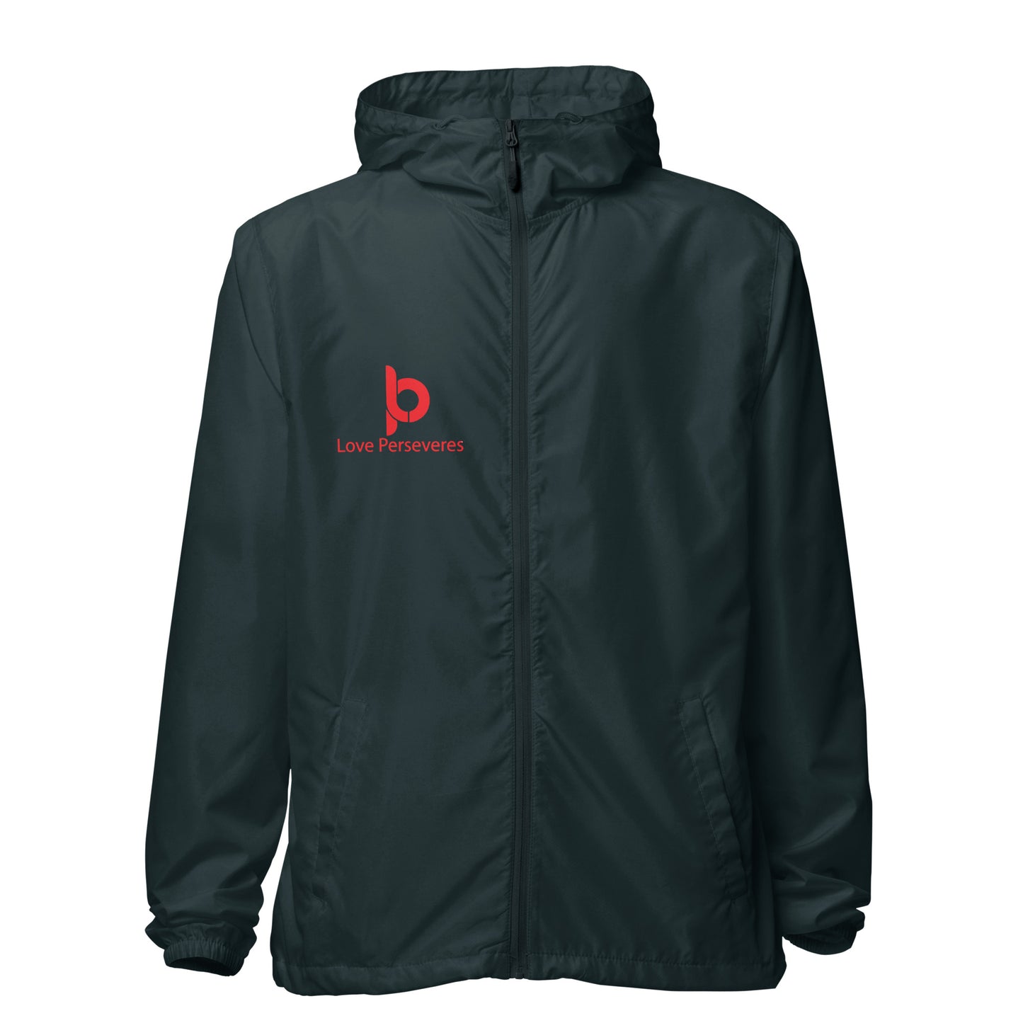Love Does Not Envy Unisex lightweight zip up windbreaker