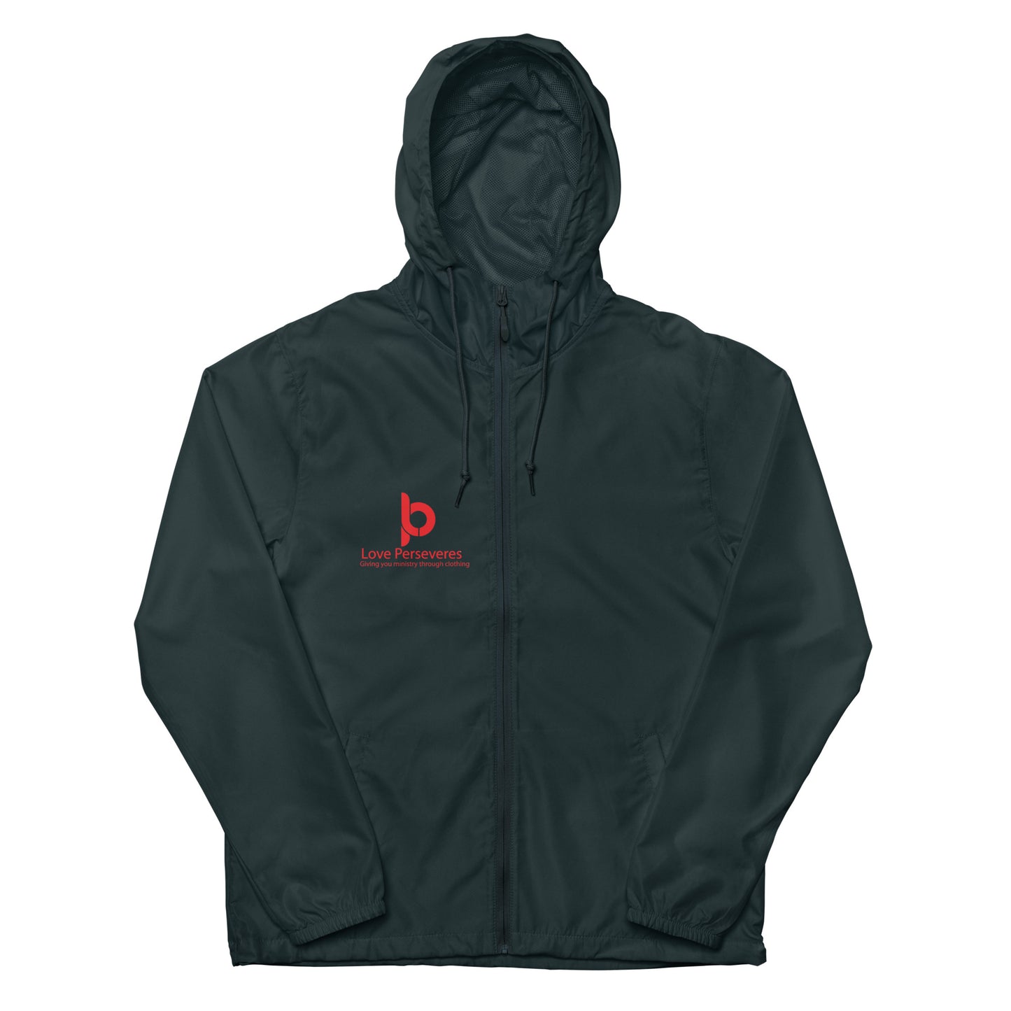Forgiven Unisex lightweight zip up windbreaker