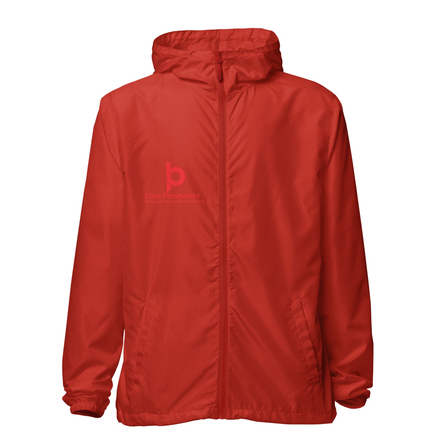 Forgiven Unisex lightweight zip up windbreaker