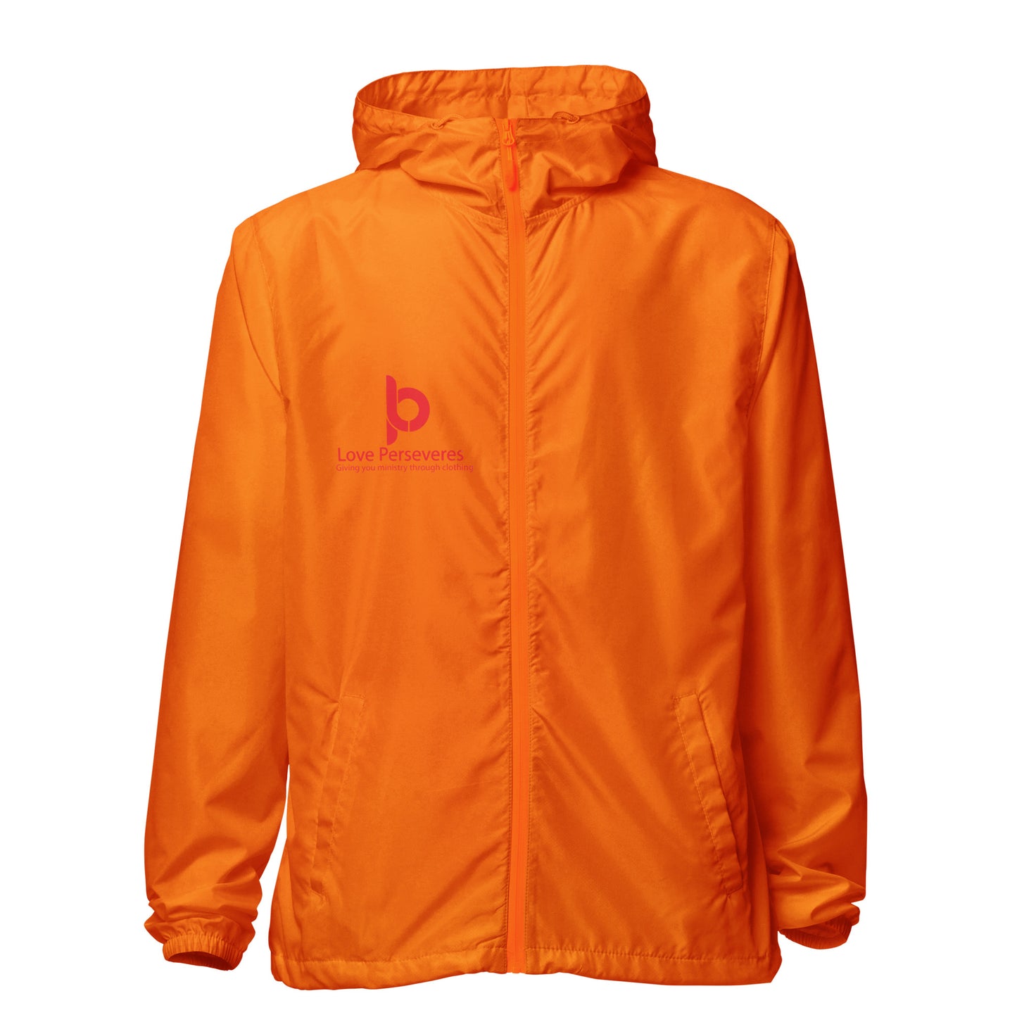 Forgiven Unisex lightweight zip up windbreaker